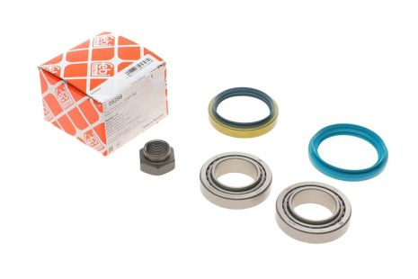 Подшипник передний стоп. FORD Escort, Fiesta, Orion (35x60x19 + сальники + гайка, FEBI BILSTEIN (05398)
