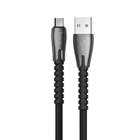 USB Кабель HOCO U58 USB - MicroUSB (1.2М) черный