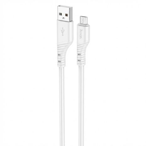 Білий USB кабель HOCO X97 USB - MicroUSB
