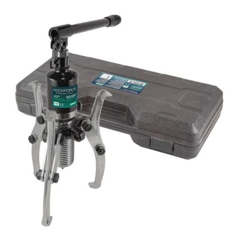 Съёмник двух-трёхлапый переставной гидравлический 10т(Ø захвата:50-250мм,мах. глубина захвата-170мм, ход штока-60мм)в кейсе Rockforce FORSAGE RF-6590610H Съёмник двух-трёхлапый переставной гидравлический 10т(Ø захвата:50-250мм,мах. глубина захвата-170мм, ход штока-60мм)в кейсе Rockforce FORSAGE RF-6590610H