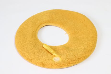 Накладка-чехол на ободок мягкого унитаза на резинке Ecoco 0852/orange