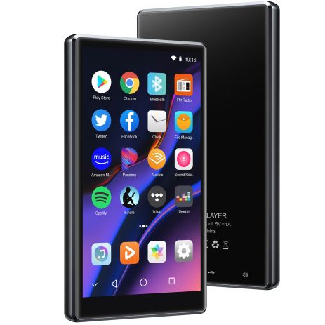 HIFI MP3 Audio плеєр Oilsky M501 80 ГБ, Bluetooth, Wi-Fi, Android, IPS