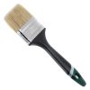 Флейцевая кисть 63*12*38 мм с пластиковой ручкой INTERTOOL KT-1363