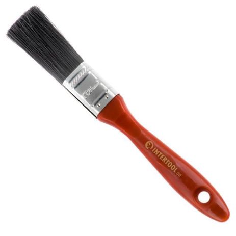 Флейцева пензель "Лакра", 25*13*54 мм, пластикова ручка INTERTOOL KT-1425