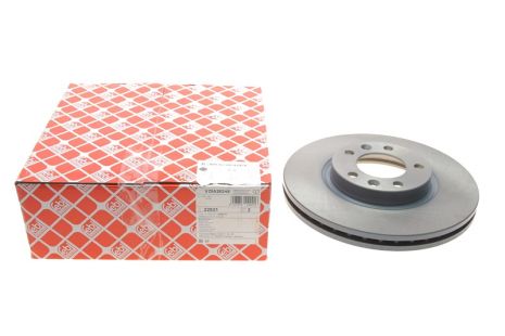 Диск тормозной передний 407 04- PEUGEOT, FEBI BILSTEIN (22921)