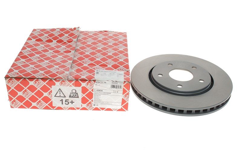 Диск гальмівний передній CHRYSLER VOYAGER 00-, FEBI BILSTEIN (43935) Диск гальмівний передній CHRYSLER VOYAGER 00-, FEBI BILSTEIN (43935)