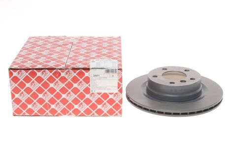 Диск тормозной задн. BMW E81,90,F30 03-, FEBI BILSTEIN (24471)