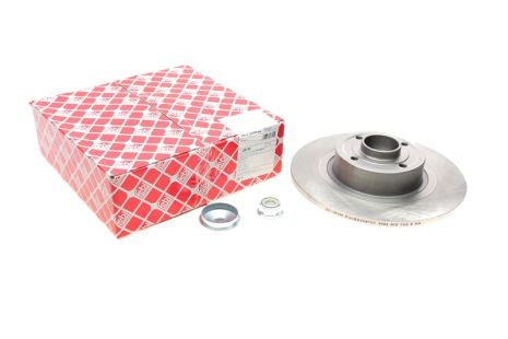 Диск тормозной с подшипником задн. RENAULT Megane II, Scenic II 03-, FEBI BILSTEIN (28155)
