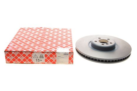 Диск гальмівний передній правий вентильований 7/G11, FEBI BILSTEIN (180017)