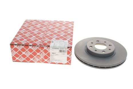 Диск гальмівний передній FIAT Bravo,Doblo,Marea,Punto,Tempra,Tipo,Lancia,FEBI BILSTEIN (10617)