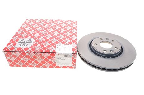 Диск тормозной передний RENAULT Espace, Grand Scenic III, IV, Laguna III, Megane 08-, FEBI BILSTEIN (43949)
