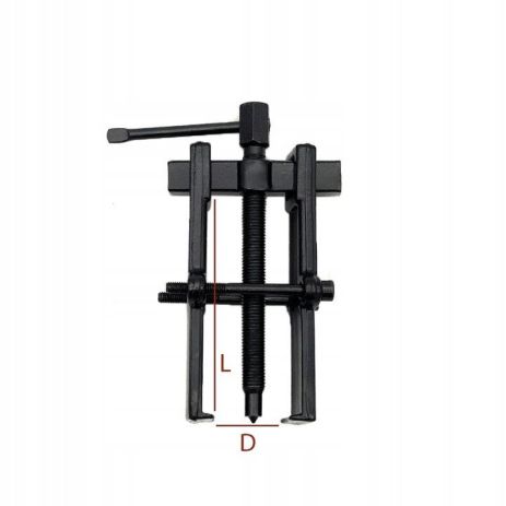 Знімач рейковий з фіксацією посилений 40х80 мм СНД SK2R3U