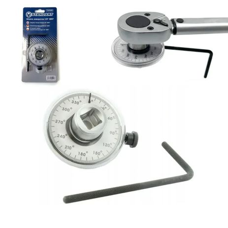 Шкала доворотная 1/2 дюйма, 360°, СТАНДАРТ TGA1236