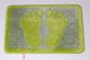 Килимок для ванної/туалету "Ноги" 40*60 см Vonaldi 1725/ green legs