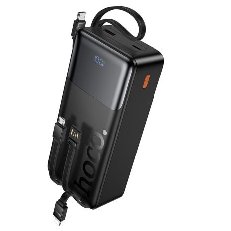 Повербанк HOCO Founder PD 10000mAh 1USB/1Type-C, 22.5W/3A, PD/QC| black