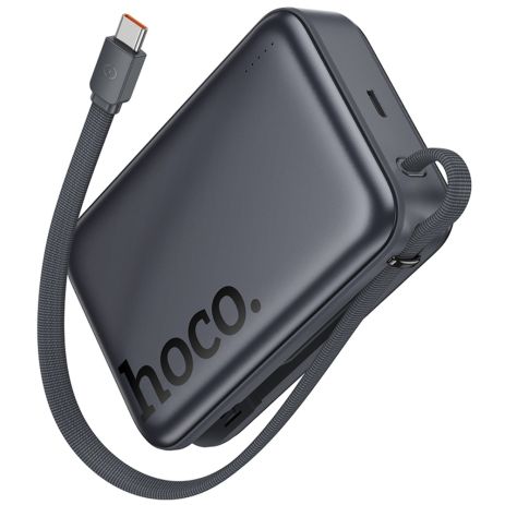 Повербанк Hoco Q44A 20000mAh PD 45W магнитный с функцией беспроводной зарядки metal gray