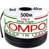 Лента 500м с шагом 40см KOMPO (Италия) Эмиттерная лента капельного полива с шагом через 40 см капельный полив 500 метров