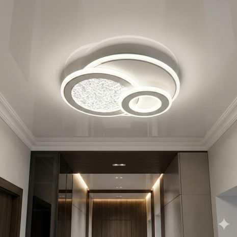 Накладна стельова люстра компактна 12531