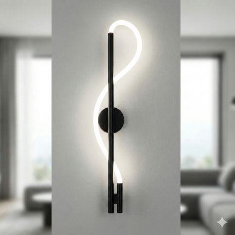 Настенное бра хай-тек Diasha 14W цвет Черный SY9607-BK 3color