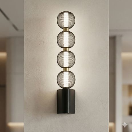 Светодиодное бра интерьерное Diasha 7W цвет Черный B1715BK Светодиодное бра интерьерное Diasha 7W цвет Черный B1715BK