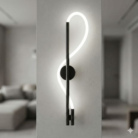 Бра LED в гостиную Diasha 14W цвет Черный хром SY9607-BHR Бра LED в гостиную Diasha 14W цвет Черный хром SY9607-BHR