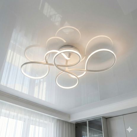 Люстра для современного дизайна Diasha 65W до 16 м² цвет Белый WG5099/A WH