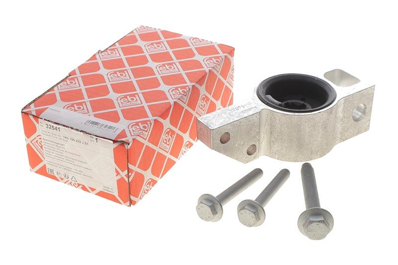 Сайлентблок переднего рычага (с креплением) прав.(задний) VW Caddy ||| 04-,Golf 5 03-…, FEBI BILSTEIN (32541) Сайлентблок переднего рычага (с креплением) прав.(задний) VW Caddy ||| 04-,Golf 5 03-…, FEBI BILSTEIN (32541)