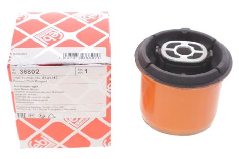 Сайлентблок задней балки для PEUGEOT 308 07-, 3008 09-, FEBI BILSTEIN (36802)