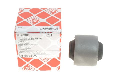 Сайлентблок переднего рычага задн.(усиление) VW T5 03-, FEBI BILSTEIN (26381)