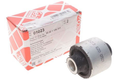 Сайлетблок рычага BMW 3(E36, E46), X3(E83) 90-11 зад. мост (пр-во), BMW 3, BMW 33321136311, FEBI BILSTEIN (010