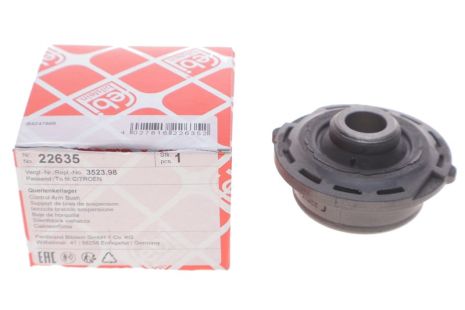 FEBI BILSTEIN 22635 Сайлентблок важеля для CITROEN C2/C3 Peugeot 1007 FEBI BILSTEIN 22635 Сайлентблок важеля для CITROEN C2/C3 Peugeot 1007