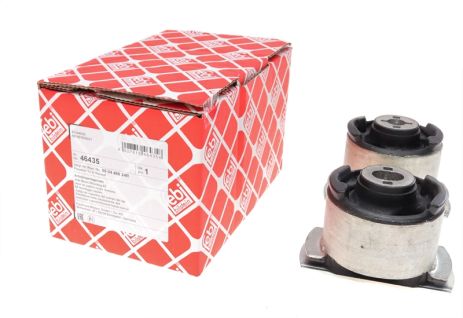 Сайлентблок задньої балки к-кт 2шт. прав.+лів. RENAULT Laguna 07-, FEBI BILSTEIN (46435)