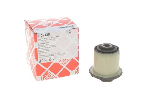 Сайлентблок переднього важеля (задній) OPEL Vectra B 12x47,5x60, FEBI BILSTEIN (02128)