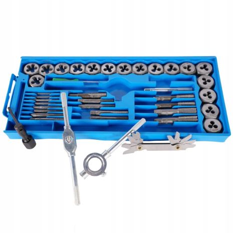 Комплект метчиков и плашек 40 предметов СНГ TDS4001