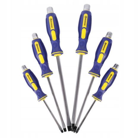 Набор ударных отверток под ключ, 6 единиц. Стандарт GTS0503