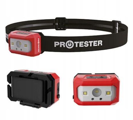 LED налобний ліхтар акумуляторний із сенсором PROTESTER HL-0204 (Made in GERMANY)