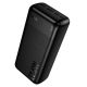 Повербанк HOCO Essence PD fully compatible power bank J159B 30000mAh |2USB/1Type-C, 22.5W/3A, PD/QC| black