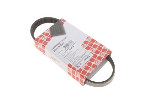 Ремінь полікліновий VW Golf V, Golf Plus, Touran, 1,4TSI/FSI, FEBI BILSTEIN (176318)