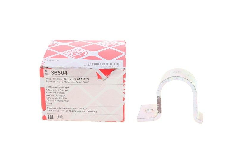 Кронштейн передн. стабілізатора (скоба) DB Sprinter 95-, FEBI BILSTEIN (36504) Кронштейн передн. стабілізатора (скоба) DB Sprinter 95-, FEBI BILSTEIN (36504)