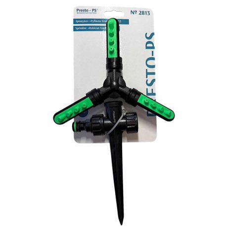 Дощувач Presto-PS зрошувач круговий Рубікон Green (2813-BL)