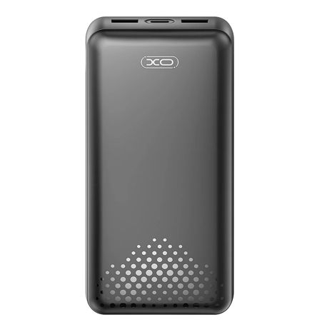 Повербанк XO PB313 Light display mobile power 20000mAh Black