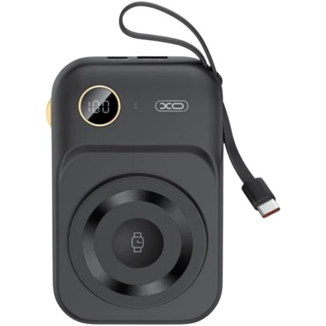 Повербанк XO PR270 22.5W+20W+3-in-1 15W with TYPE-C with Stand 10000mAh Black