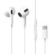 Наушники Baseus Encok CZ19 Type-C Wired Earphones White A00182201213-00