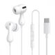 Наушники Baseus Encok CZ20 Type-C Wired Earphones White A00171400213-00