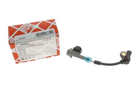 датчик оборотів переднього колеса, FEBI (106652)