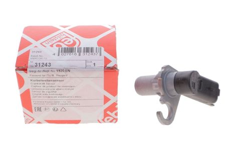 Датчик оборотів двигуна PEUGEOT Partner, Berlingo, Jumpy, FEBI BILSTEIN (31243)