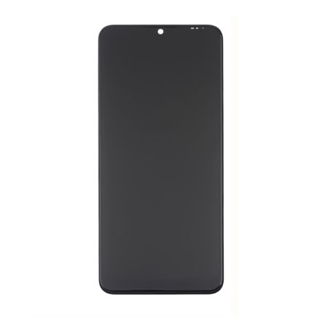 Дисплей для ZTE Blade A51 з чорним тачскрином та корпусною рамкою