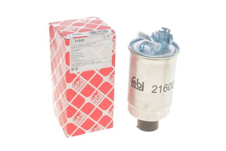 Фільтр паливний (з підогр. 2 труб.) 1,9TDI: AUDI SEAT VW FEBI BILSTEIN (21600)