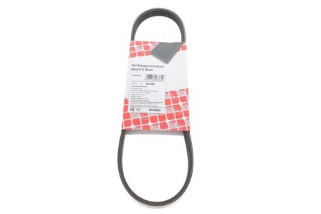 Ремень поликлиновый 4PK663 FIAT 1,1-1,4: Doblo, Palio 99- LANCIA, FEBI BILSTEIN (28765)