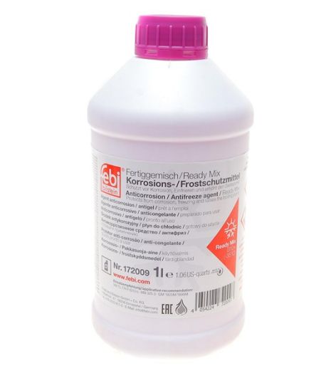 Антифриз готов к использованию G12+, -35°C, 1л, фиолетовый, FEBI BILSTEIN (172009)